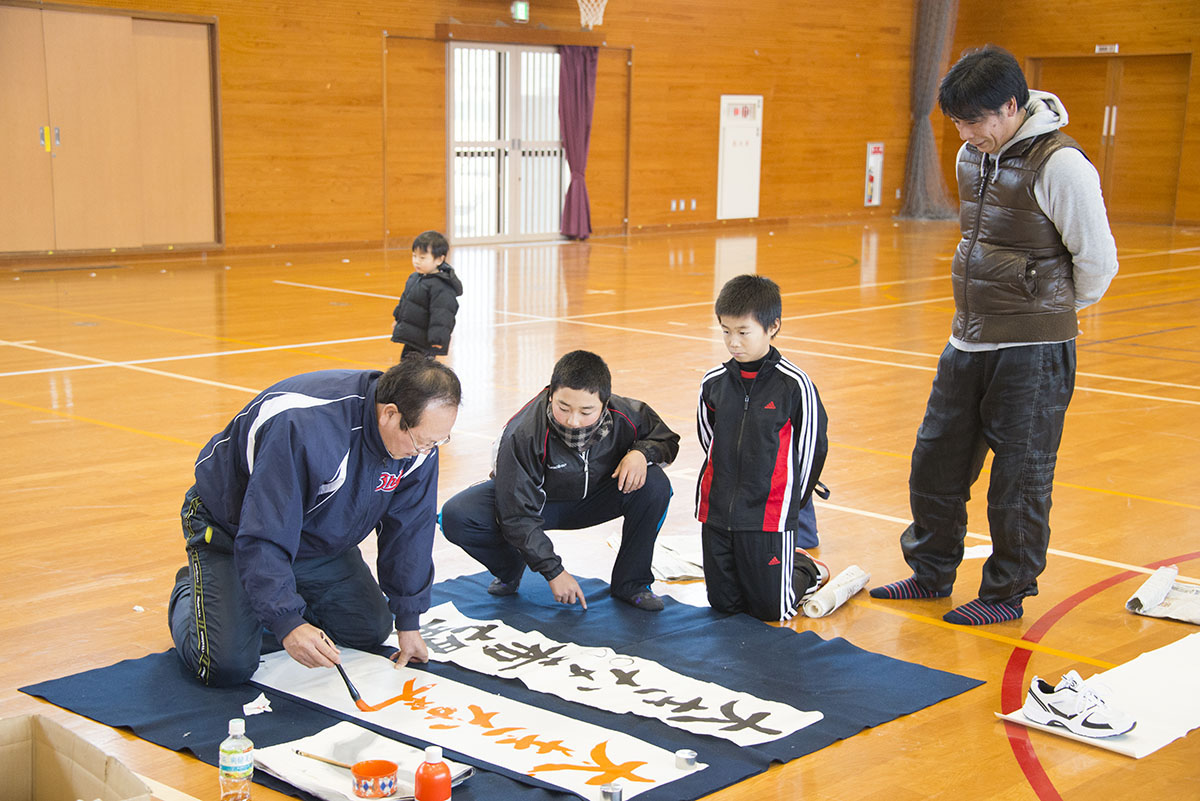 大田スポーツ少年団（野球）書道教室の写真4