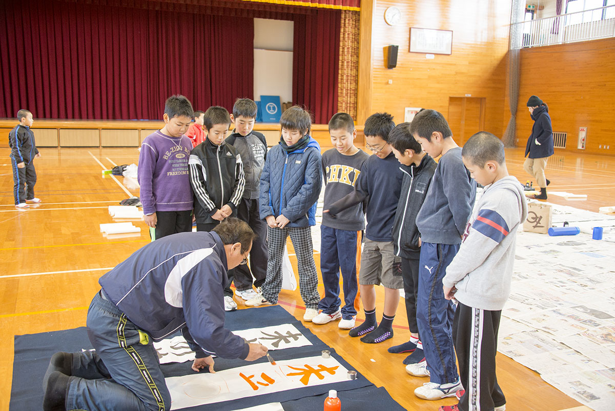 大田スポーツ少年団（野球）書道教室の写真7