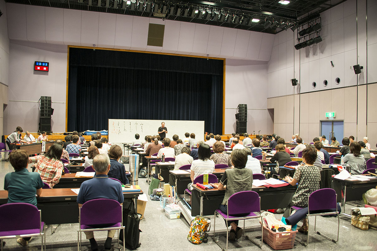 第20回江心夏期講習会の写真11（山崎銀川）