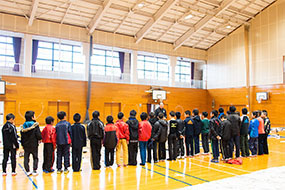 2016年大田スポーツ少年団書道教室の写真1（サムネイル）