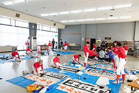 2017年大田西ベースボールクラブ書道教室の写真10（サムネイル）