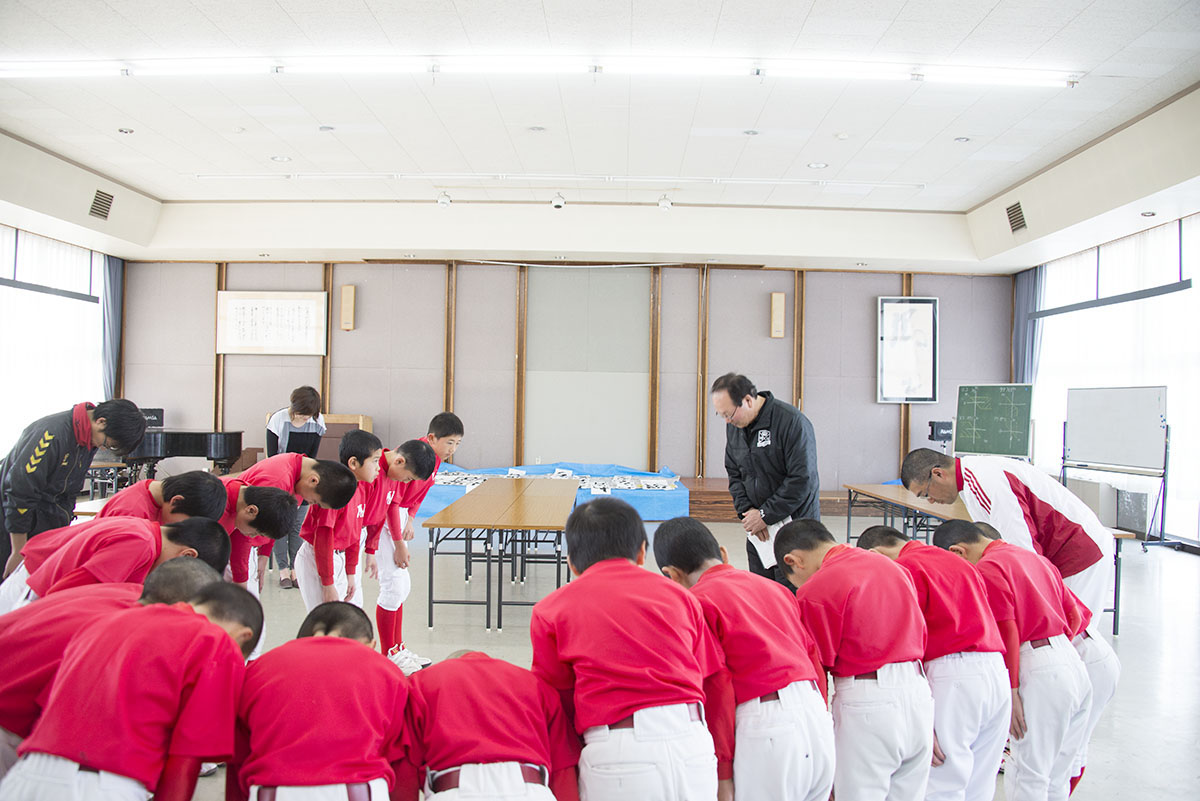 2017年大田西ベースボールクラブ書道教室の写真23