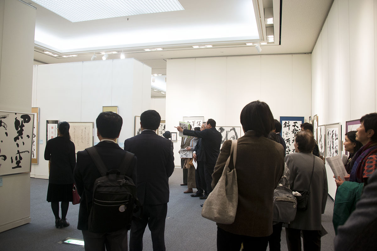 第50回島根県総合美術展の写真7（山崎銀川）