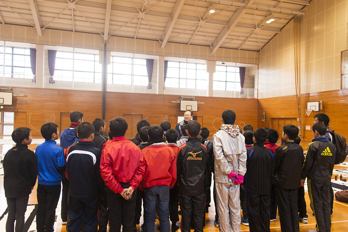 2017年大田スポーツ少年団書道教室の写真1