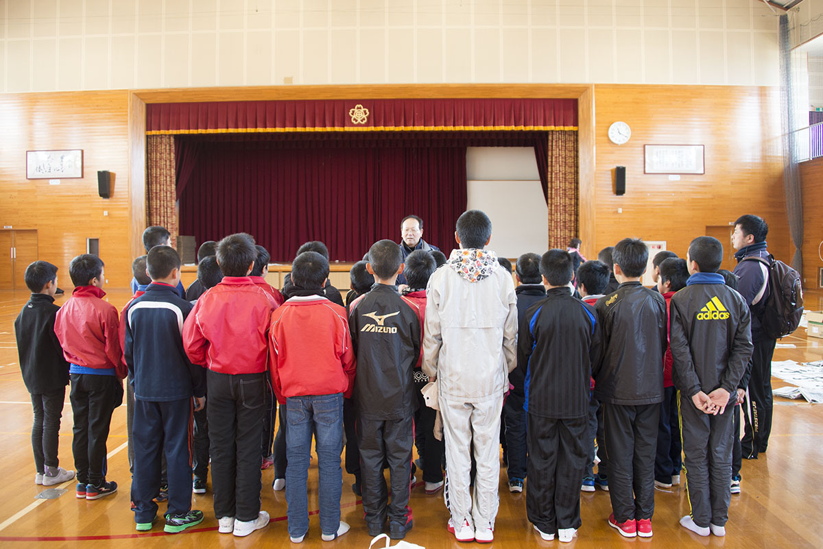 2017年大田スポーツ少年団書道教室の写真24
