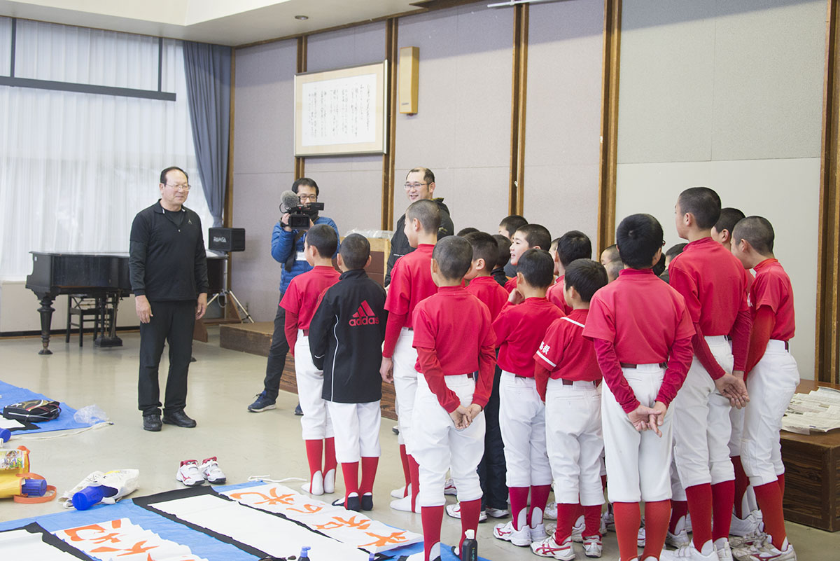 2018年大田西ベースボールクラブ書道教室の写真1