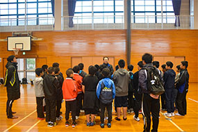 2018年大田スポーツ少年団書道教室の写真1（サムネイル）