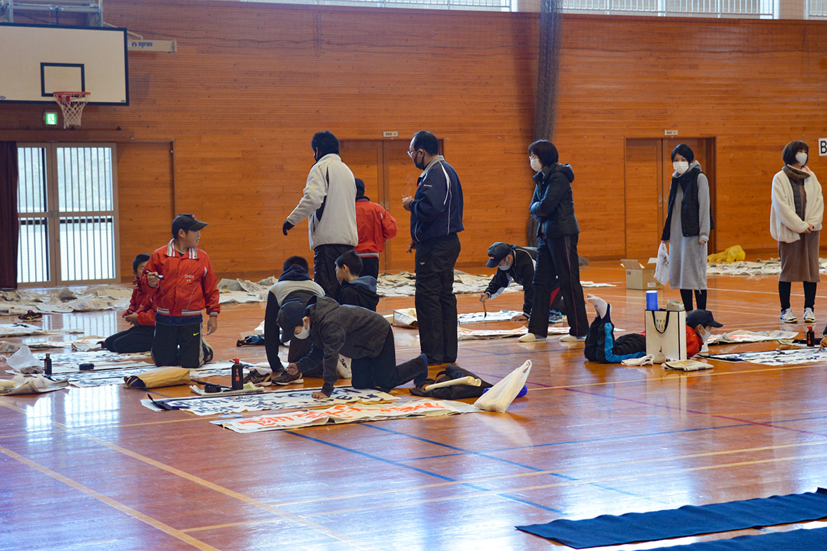 2020年大田スポーツ少年団書道教室の写真9