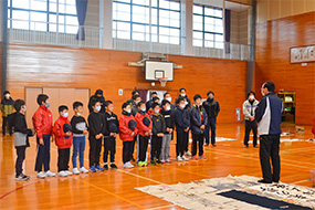 2021年大田スポーツ少年団書道教室の写真1（サムネイル）