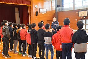 2021年大田スポーツ少年団書道教室の写真2（サムネイル）