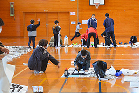 2021年大田スポーツ少年団書道教室の写真6（サムネイル）