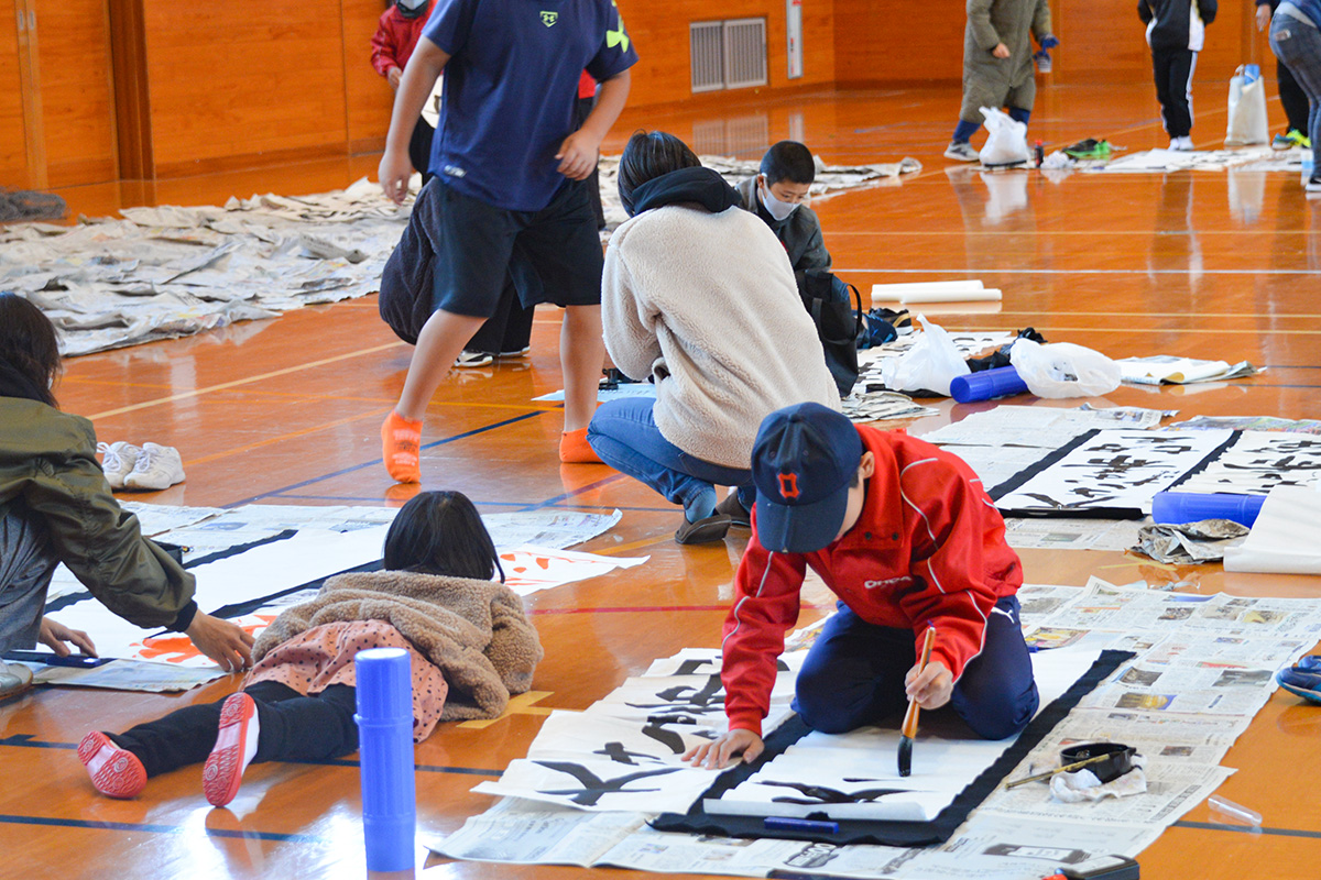 2021年大田スポーツ少年団書道教室の写真7