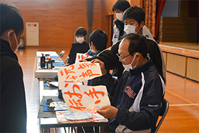 2021年大田スポーツ少年団書道教室の写真9（サムネイル）