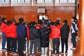 2023年大田スポーツ少年団書道教室の写真1（サムネイル）