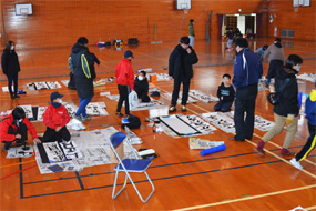2023年大田スポーツ少年団書道教室の写真6（サムネイル）