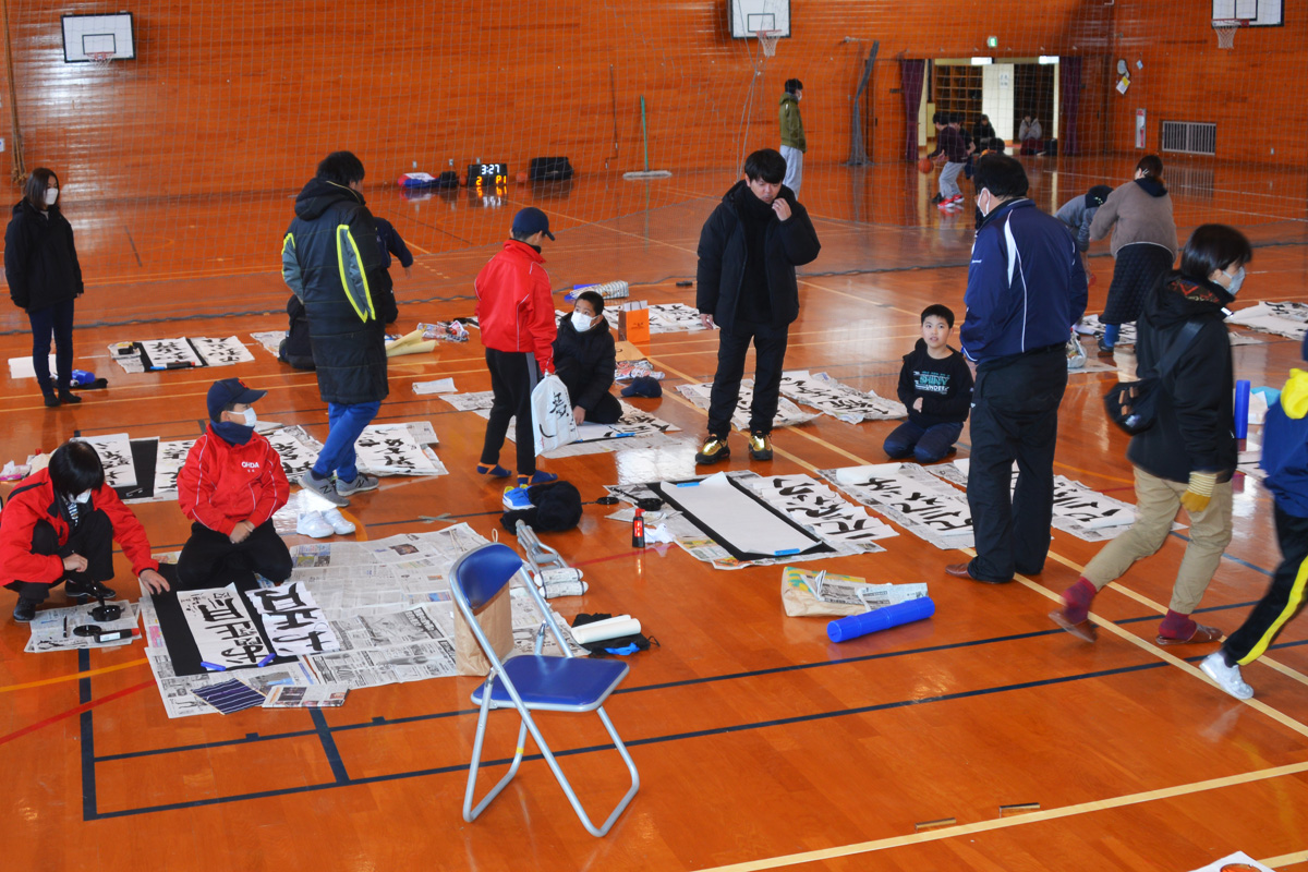 2023年大田スポーツ少年団書道教室の写真6